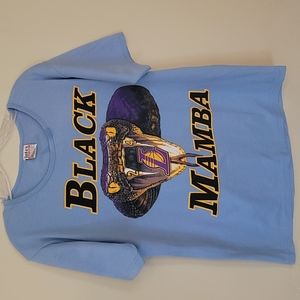 Kobe Bryant Black Mamba T-Shirt Basketball Size Med